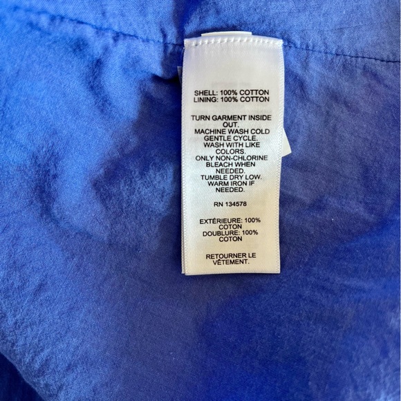 Vineyard Vines Cotton Smocked Katama Tile Dress Size S - Picture 4 of 5